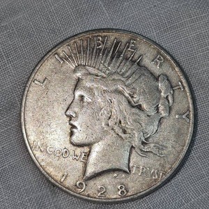 1928S Peace Dollar $1
