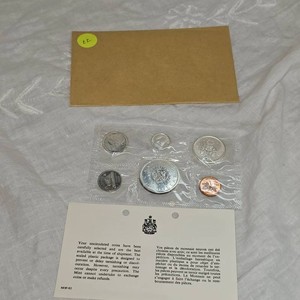 1964 Royal Canadian Silver Mint Proof Set, UNC