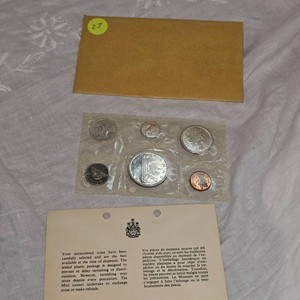 1965 Royal Canadian Silver Mint Proof Set, UNC
