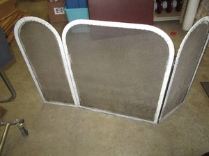 Fireplace Screen, all metal