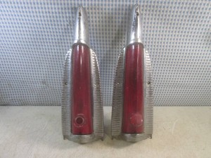 (F-0) Pair of Vintage 1956 Plymouth Tail Light Housing Assemblies #1648903 RA