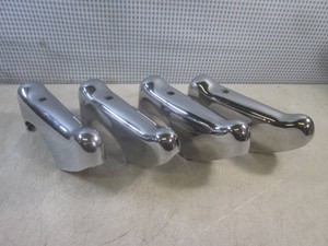 (CS) Set of 4 Vintage Ford Chrome Bumper Guards
