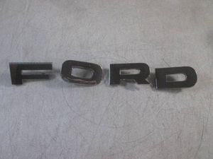(CSB) Vintage 1965-1966 Ford Grill 4pc Hood Letters #C5TB-8A342-A, B, C, D