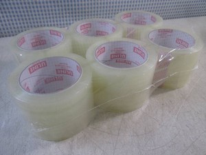 (BS) 6 - Roll Pack of Uline Packing Tape 2 34 Wide