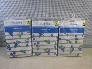 (CSB) 3 Rectangular Table Cloths 52 x 70