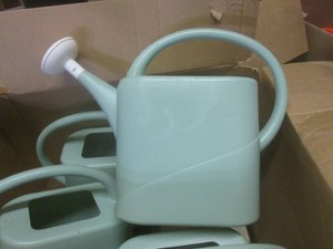 (EW4) Box with 4 - 2-Gallon Plastic Watering Cans