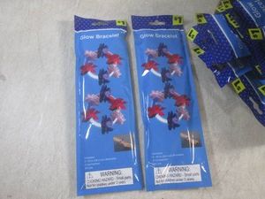 (BS) Box of 30 Patriotic Glow Bracelets