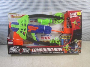 (EW4) Buzz Bee Toys Air Warriors Compound Bow Dart Blaster