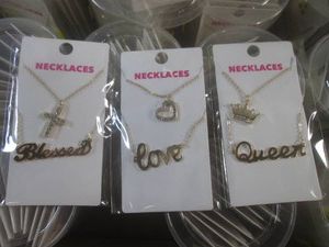 (A-3) 15 Containers of Necklaces - Each Container Has 9  2-Necklace Packs