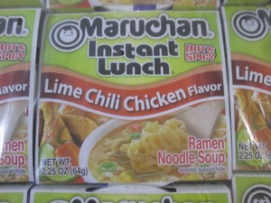 (C-1) 24 Lime Chili Chicken Instant Lunch Cups 2 Cases of 12