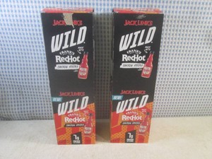 (B-4) 40 Jack Links Wild Franks Red Hot Chicken Sticks 2 Boxes of 20 Past Date
