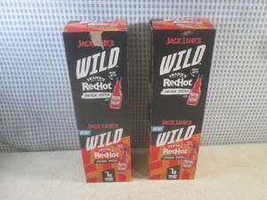(B-4) 40 Jack Links Wild Franks Red Hot Chicken Sticks 2 Boxes of 20 Past Date