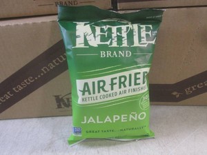 (EC2) 24 Bags of Jalapeno Air Fried Kettle Cooked Air Finished Potato Chips 4 Boxes of 6 Bags