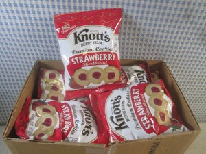 (B-2) 29 Bags of Knotts Berry Farm Strawberry Shortbread Cookies