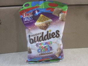 (EC2) 28 Bags of Chex Mix Cinnamon Toast Crunch Muddy Buddies Coated Chex Snack 4 Boxes of 7 Bags