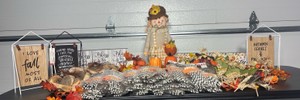 Large Lot of Fall Decorations & Party Supplies