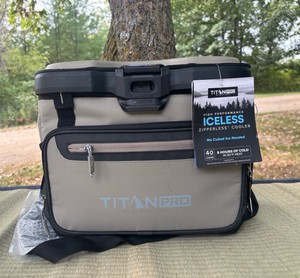Titan PRO High Performance 40 Can Iceless Zipperless Cooler