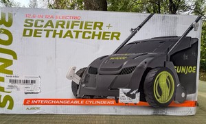 Sun Joe 12.6-inch 12-amp Electric Scarifier & Lawn Dethatcher