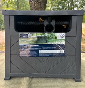Suncast Smart Tube Hose Hideaway with Brass Connections