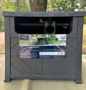 Suncast Smart Tube Hose Hideaway with Brass Connections