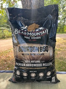 Bear Mountain BBQ Bourbon BBQ Pellets, 40 lbs