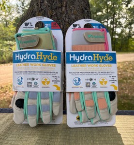 Womens HydraHyde Leather Work Gloves - Sizes M & L