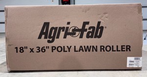 Agri- Fab 18in x 36in Poly Lawn Ground Roller With 400 lb Capacity