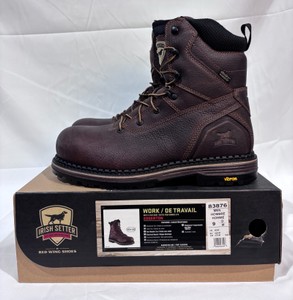 Mens Irish Setter Edgerton 8 Work Boots - Size 9 (Standard Width)