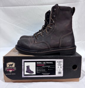 Mens Irish Setter Farmington 8 Work Boots - Size 8 (Extra-Wide Width)