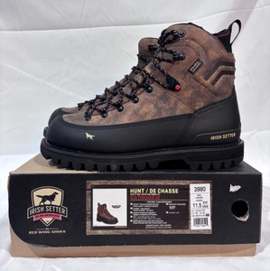 Mens Irish Setter Elk Tracker XD 8 Hunting Boots - Size 11.5 (Extra-Wide Width)