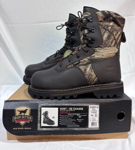 Mens Irish Setter Gunflint II 10 Hunting Boots - Size 10 (Extra-Wide Width)