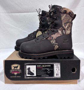 Mens Irish Setter Gunflint II 10 Hunting Boots - Size 9 (Extra-Wide Width)