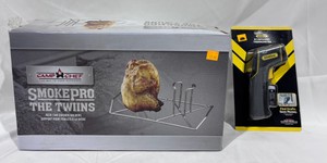 Camp Chef Beer Can Chicken Holders & General Infrared Thermometer