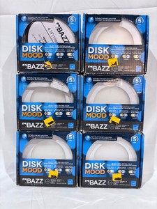 Lot of 6 Bazz Disk Mood 4 14in Ultra-Thin Integrated LED Recessed Light Kits