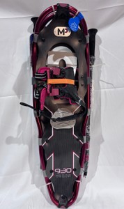 Yukon Charlies Snowshoes Adventure Package All-Terrain Snowshoes, Telescoping Trekking Poles - Size Medium