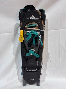 Alptrek Peak 823 Snowshoe Kit Snowshoes, Quick Lock Trekking Poles - Size Small