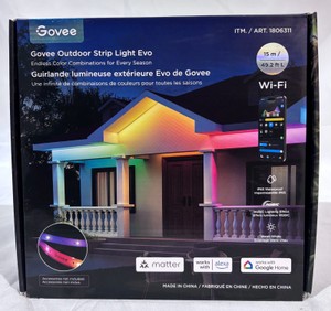Govee Outdoor Strip Light Evo - 49.2ft (Appears New)