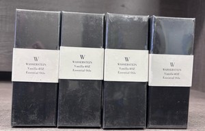 Lot of 4 Wasserstein Bottles 100% Pure & Undiluted Therapeutic Grade Vanilla Essential Oil (4 oz) - Total 16 oz