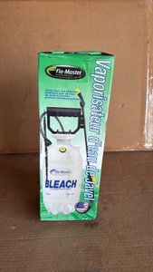 Bleach Pump Sprayer in Retail Box with Tank, Hose & Wand Pictured