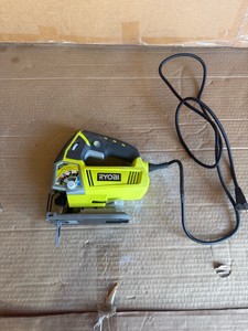 Ryobi Corded Jigsaw with Top Handle & Adjustable Shoe - Tested, Works