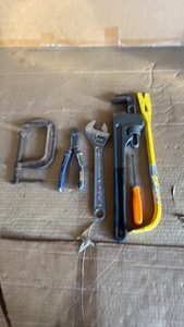18-Inch Aluminum Pipe Wrench with Clamps, Pliers, Wrenches & Pry Bar