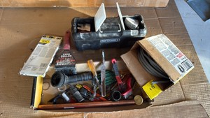 Mixed Shop Tools, Electrical Wire, Fasteners & Parts Assortment