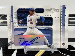Doc Gooden Auto 2004 Donruss Timelines Boys of Summer #11 Baseball Card