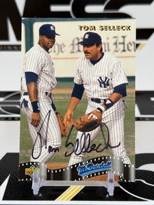 Tom Selleck Auto Mr. Baseball 1991-92 Upper Deck #SP4 Baseball Card