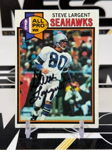 Steve Larget Auto 1979 Topps #198 Vintage Football Card