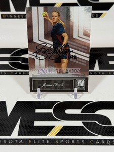 Jennie Finch Auto 2007 Donruss Elite Extra Edition #77 Softball Card