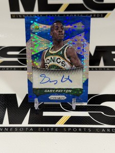 Gary Payton Autp 249 2014-15 Prizm #57 Pulsar Numbered 076249 Basketball Card