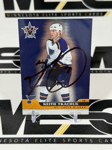 Keith Tkachuk Auto 2002 Vanguard #83 Hockey Card