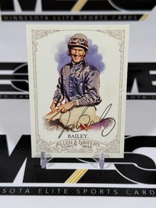 Jerry Bailey Auto 2012 Topps Allen & Ginter #81 Jockey Trading Card