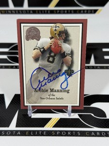Archie Mannie Auto 2000 Fleer #72 Football Card
